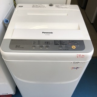 ☆中古 激安！！ Panasonic　全自動電気洗濯機　5kg　...