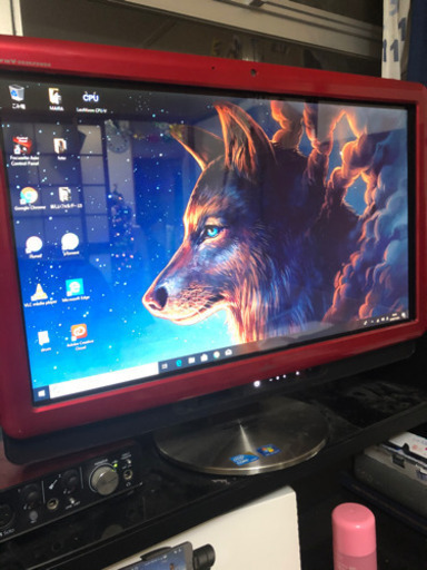 富士通 一体型パソコン i5/8GB/SSD256GB タッチパネル