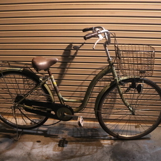 26インチオリーブ色のかわいい自転車 安い ちはら台のその他の中古あげます 譲ります ジモティーで不用品の処分