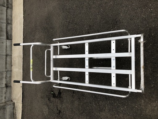 アルミ台車（１輪車タイヤ無し）新古品