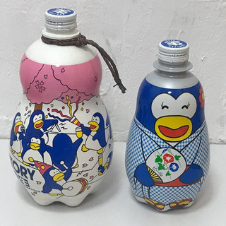昭和レトロ　サントリー　ペンギン　空ボトル　2本セット