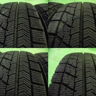 発送OKイボ付9.9分山ホイール付★155/65R14★ブリジストンVRX ４本　#974