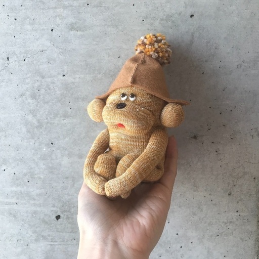 子供用の靴下で コサルさんのぬいぐるみ作り Penu 上前津の洋裁の生徒募集 教室 スクールの広告掲示板 ジモティー