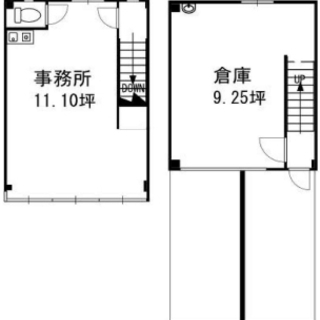 ★コンパクトオフィス★ 　東大阪市西岩田　20.3坪　#倉庫　