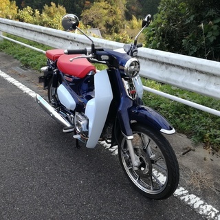 スーパーカブＣ１２５ガレージ保管　走行３７００ｋｍ 自賠責保険令和3年9月まで