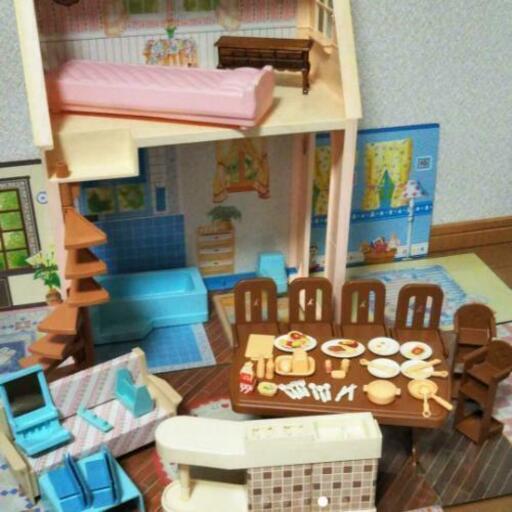 年代物廃盤品 リカちゃんファミリーハウス あそびにおいでよ 年代物廃盤品 リカちゃんファミリーハウス あそびにおいでよ