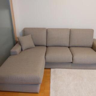 【最終値下げ】【半額】【良品】ニトリ　カウチソファ