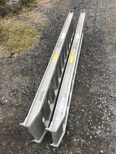 アルミブリッジ 240cm 8尺 有効幅40cm 組2t 1本1t NA-0820