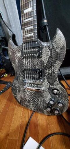 7弦ギター spear phalanx snake bite 7strings