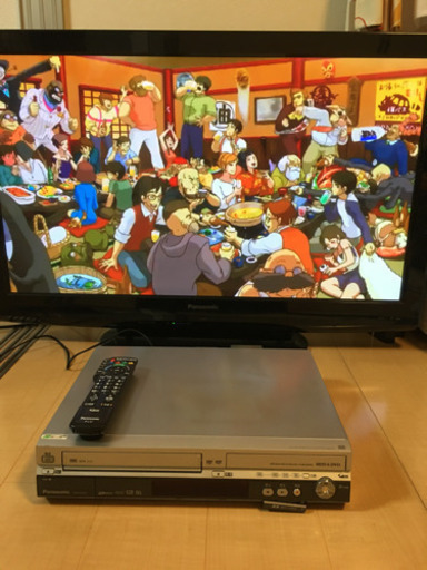 パナソニック　42インチ　プラズマテレビ　DIGA DVDレコーダーセット