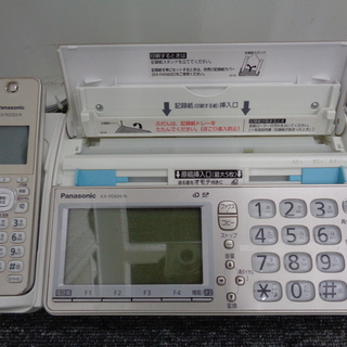 パナソニック おたっくす デジタルコードレスFAX KX-PD604DL-W 【公式 