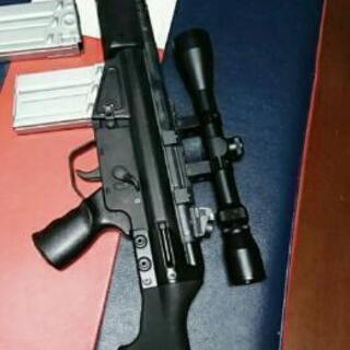H&K MSG90東京マルイPSG-1ベースオリジナルブラスト焼き付け塗装ブルーイング