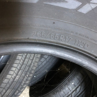 265/65r17 112Q TOYO GSi-5 スタッドレスタイヤ　プラド等