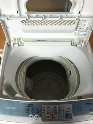 ☆まとめて値引き☆日立 全自動洗濯機 5kg 2011年☆保証あり