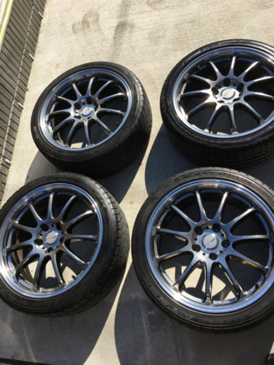 225/40r18 アルミホイールセット売ります