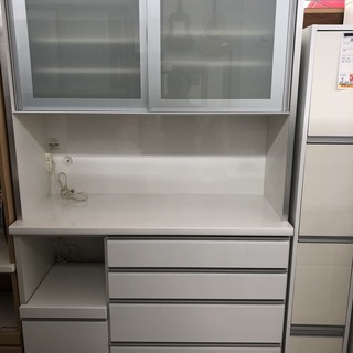 【終了】J162 松田家具　食器棚 キッチンボード カップボード...