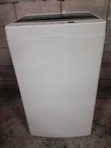 ハイアール 全自動洗濯機 JW-C55A(W) 5.5k 簡易 乾燥機能付 18年製新品同様 配送無料