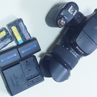 sony DSC-R1 カールツァイス　バッテリー×４　充電器付