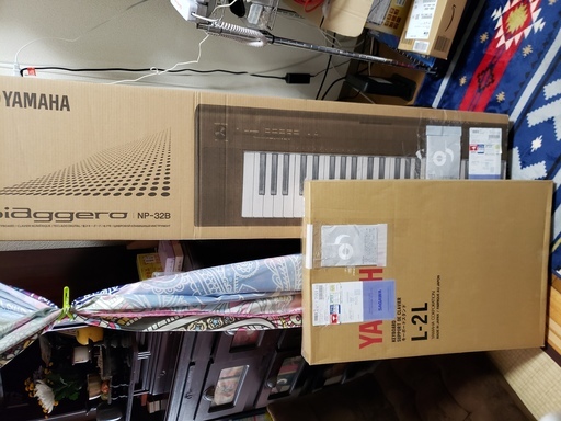１１月２３日に届いたばかりのYAMAHA-NP-32B を２５０００円で。