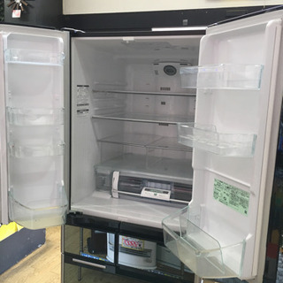 キッチン家電 大容量! 2013年製 HITACHI 日立 565Lフレンチドア冷蔵庫 