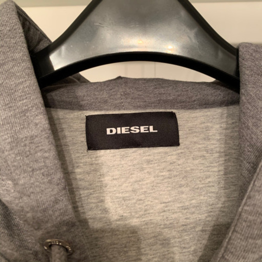 DIESEL パーカー 異素材 メンズ ◇DIESEL 異素材切替フルジップ