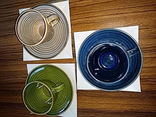 カップ＆ソーサー（蔵窯製造です）