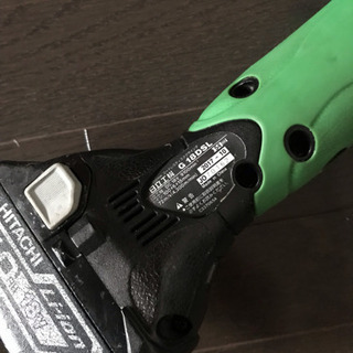 日立 18v 6アンペア コードレスグラインダー