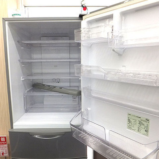 札幌 引き取り アクア/AQUA 4ドア冷蔵庫 355L 2015年製 AQR-361D 大型