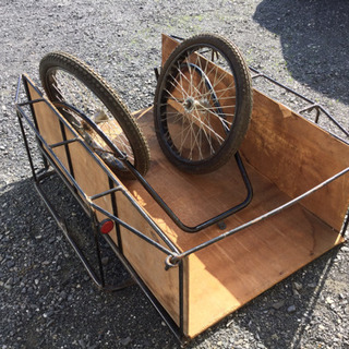 取引き中ですリヤカー　値下げ有り