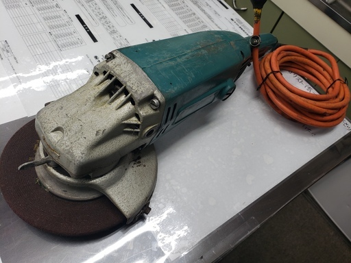 【中古】１５０㎜　グラインダー　メーカー不明※恐らくマキタ