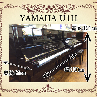 展示中　リフレッシュ済み中古　ヤマハU1H 迷ったらこれ！