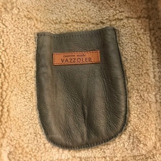 美品 vazzoler ミラノリブ ムートンジャケット