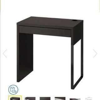 IKEA デスク MICKE ミッケ ブラックブラウン