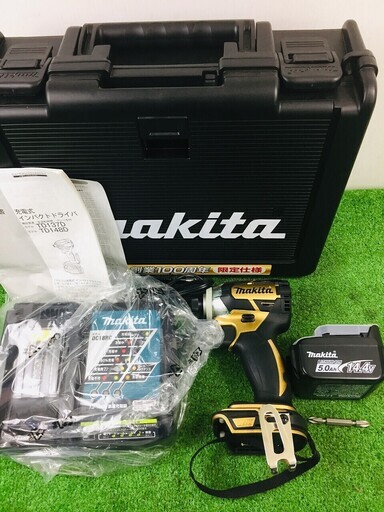 独特の素材 マキタ(Makita) 充電式インパクトドライバ 14.4V ゴールド