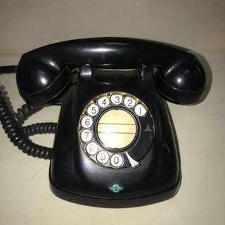 【決まりました】黒電話・4号A自動式電話機