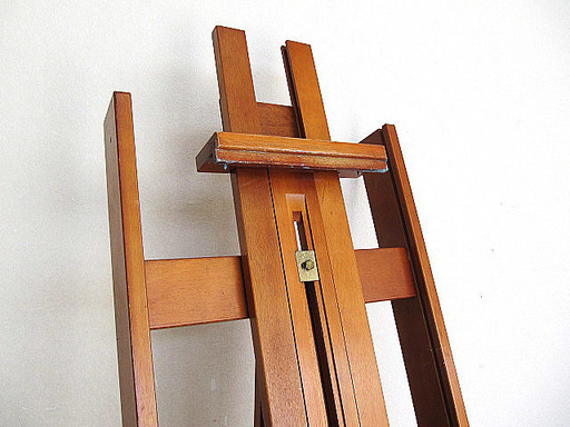 木製 アトリエ イーゼル NOUVEL ヌーベル キャスター付