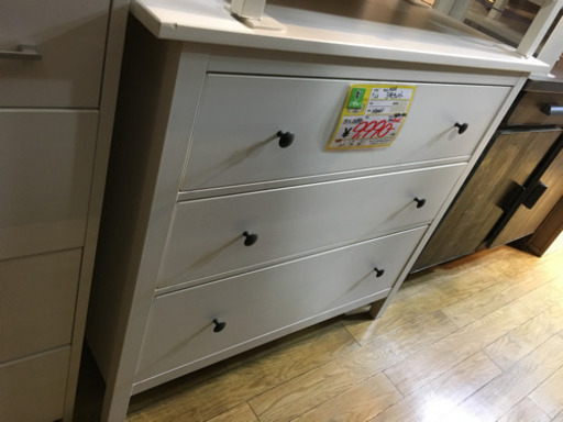 IKEA イケア HEMNES 3段チェスト