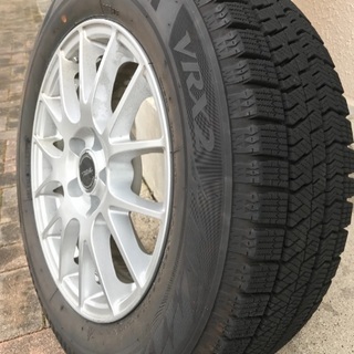 【3ヶ月のみ使用】195/65R15スタッドレスタイヤ&アルミホイール4本セット