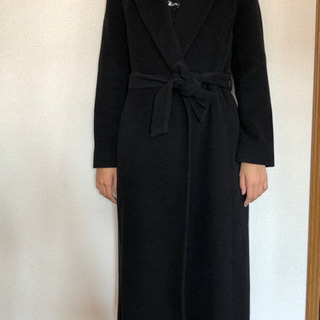 FAIRE LA BISE 女性 ロングコート 黒