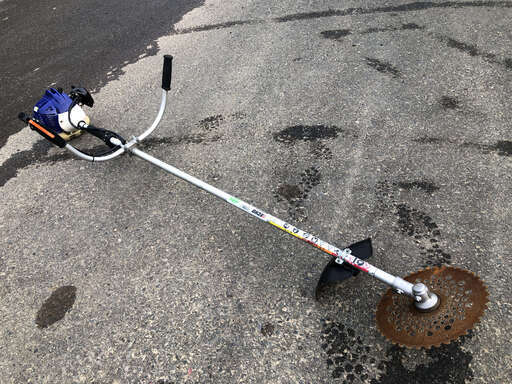 整備済 刈刃は新品にしてお渡しします やまびこ ECHO Lスタート 25.4cc 草刈機 EGT260 刈払機 取説も読める 現物確認 初期不良対応OK