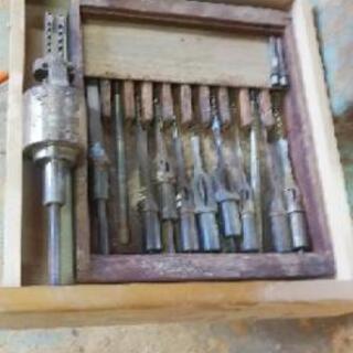 木工用 木工機械 角ノミ機 飯田工業製 長野県 引取限定