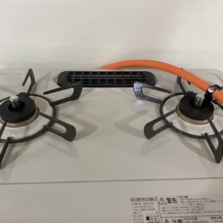 ガステーブル リンナイ Rinnai ベージュ 2019年製 LP／プロパンガス用 中古品