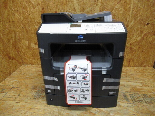 KONICA MINOLTA コニカミノルタ bizhub 3320 モノクロ複合機 未使用 [9] No.301