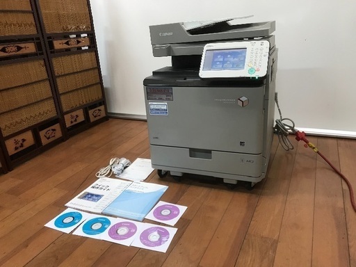 Canonキャノン A4 カラーレーザー 複合機 C350F image RUNNER ADVANCE FAX プリンター 業務用 3424枚 トナー量良好