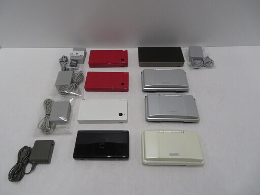 【ジャンク】ニンテンドー DS / DS Lite / DSi / DSi LL 本体 8台セット 動作確認済 [1-2] No.113