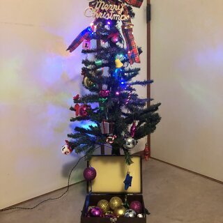 100cm クリスマスツリー イルミネーション電飾 オーナメント...