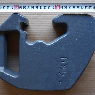 【SOLD OUT】トラクター ウエイト 14kg パーツ 2個セット