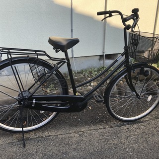 自転車　　26インチ　　黒　　購入日　平成30年　8月18日