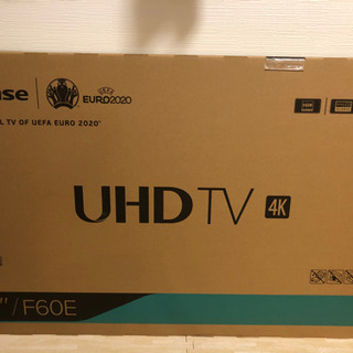 Hisense 55型/F60E 4Kテレビ 新品未開封