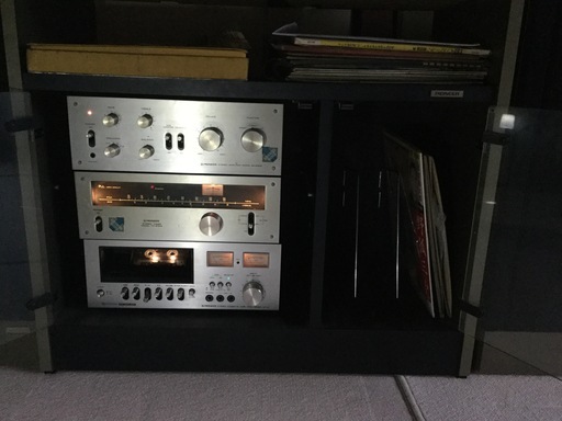 ステレオカセットテープデッキ CT-3　ステレオ プリ・メインアンプ  SA6300　スピーカーシステム CS-F25　三点セット